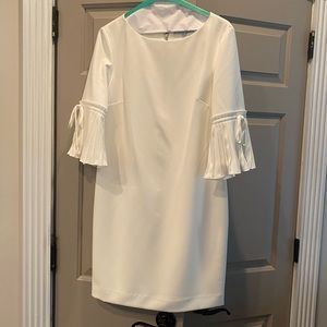 Antonio Melani cream dress.  Size 6